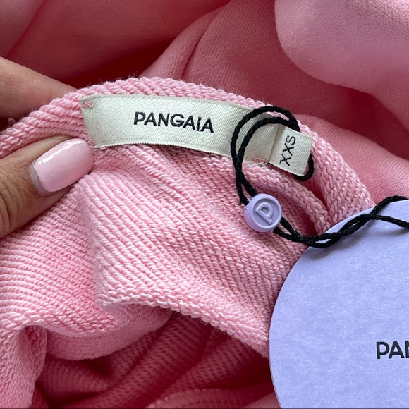 Pangaia Sakura Pink Hoodie Sweatshirt Sz XXS